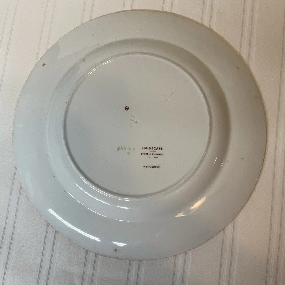 Vintage Wedgwood Etruria LANDSCAPE Multicolor Dinner‎ Plate 10